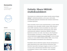 Tablet Screenshot of konesoitto.com